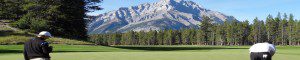 Golfers Fairmont Banff Springs