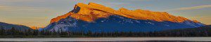 Mount Rundle sunset Banff