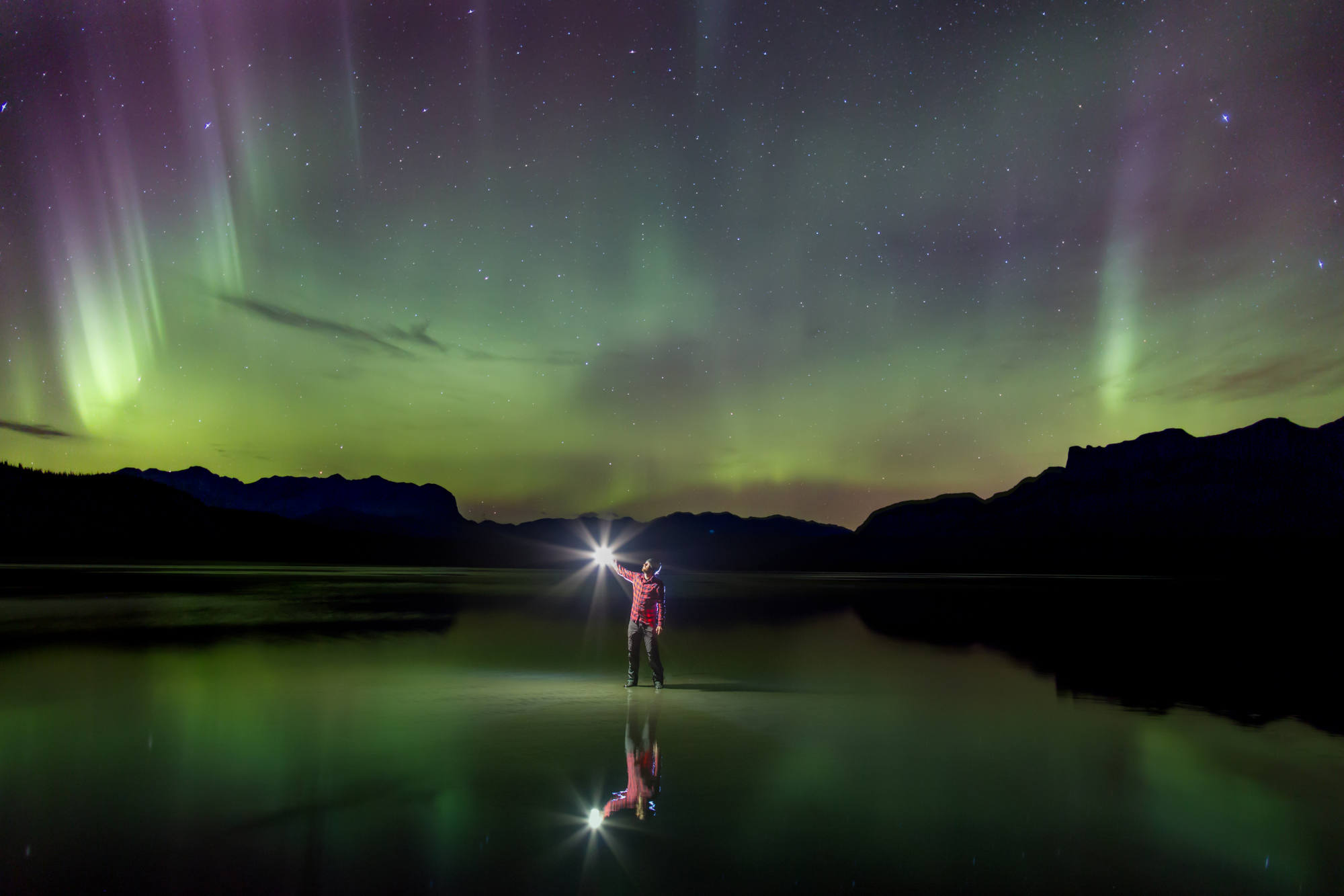 Northern Lights In Canada Discover in Banff National Park