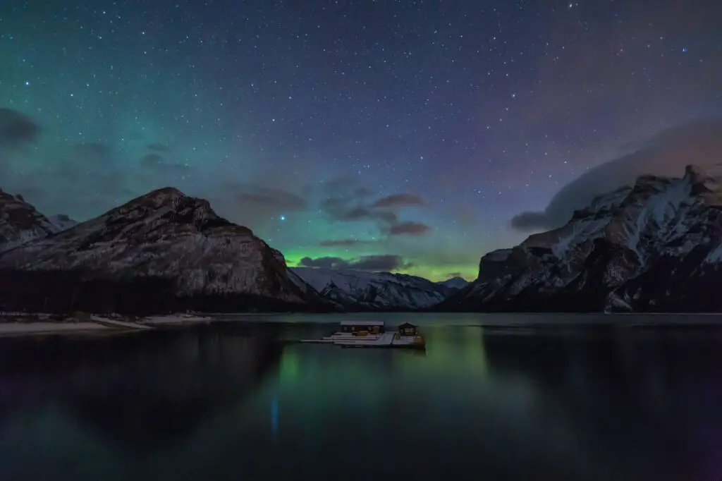 Northern Lights In Canada Discover in Banff National Park