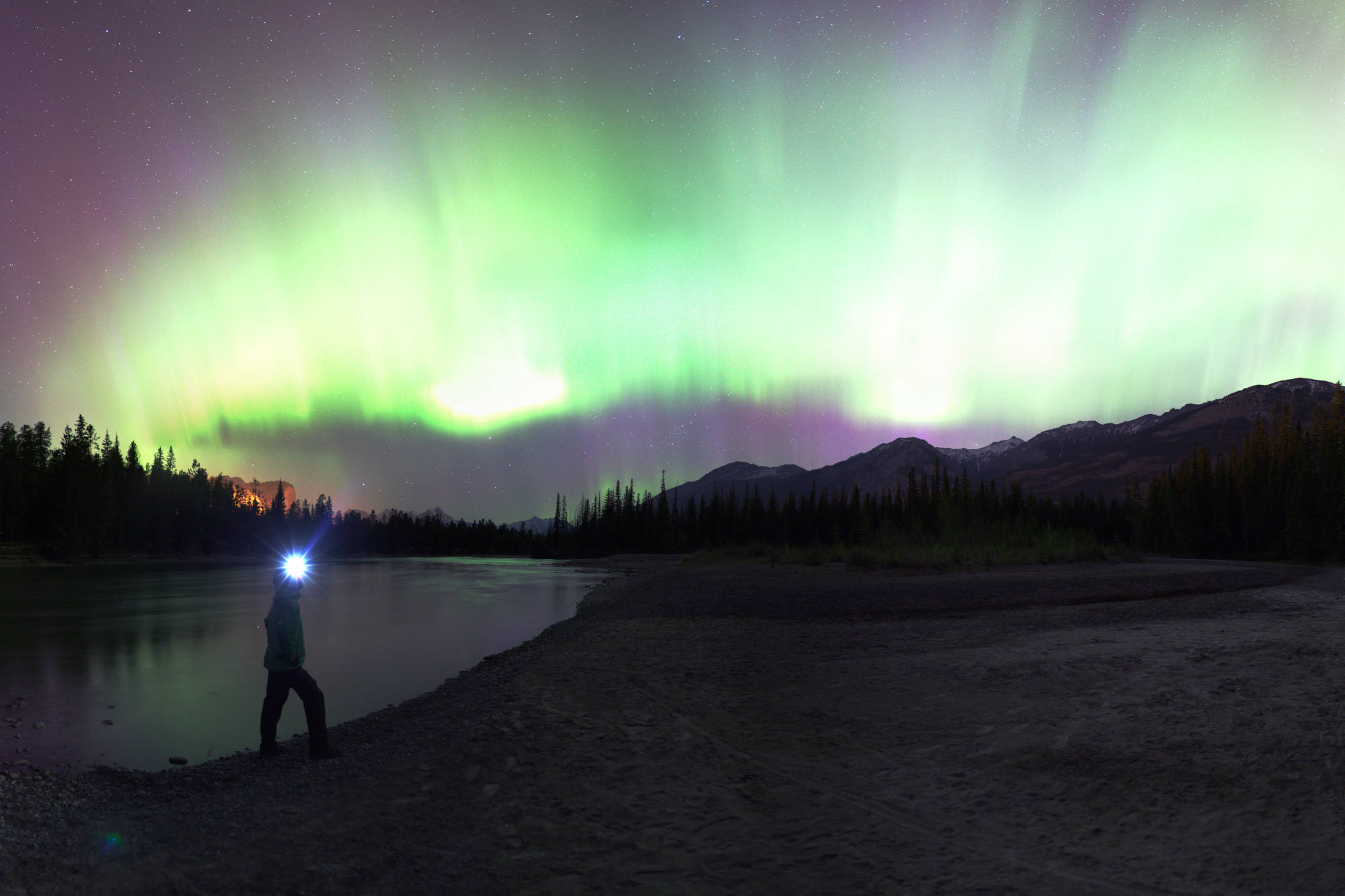 Northern Lights In Canada Discover in Banff National Park
