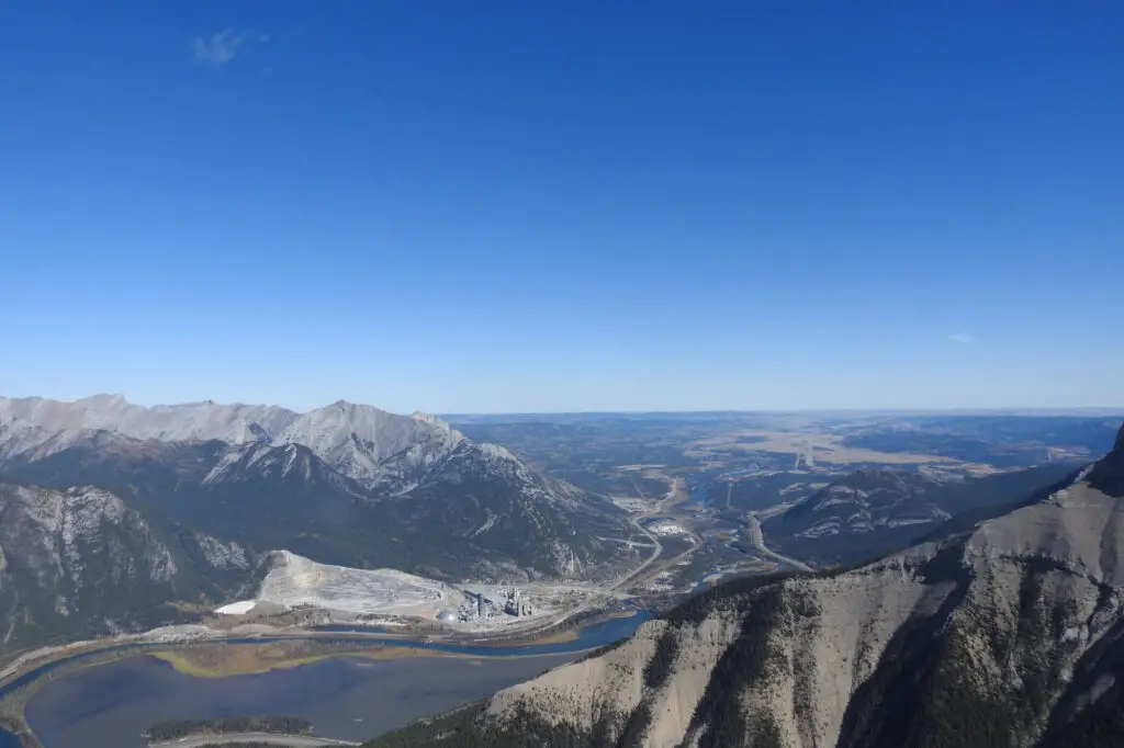 view of the bow valley