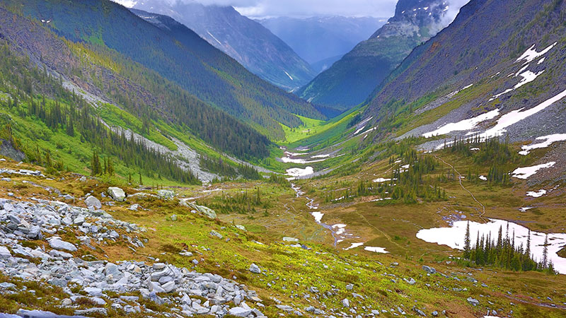 Balu Pass, Glacier National Park, Canada