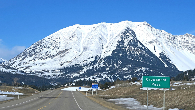 Crowsnest Highway Alberta TransCanada Highway