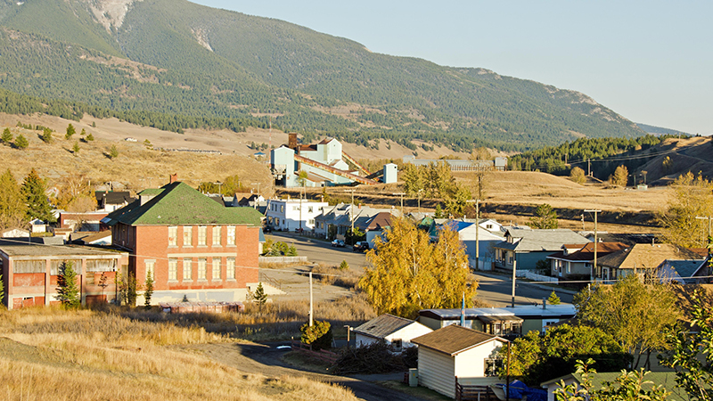 abandoned coal mine in Coleman