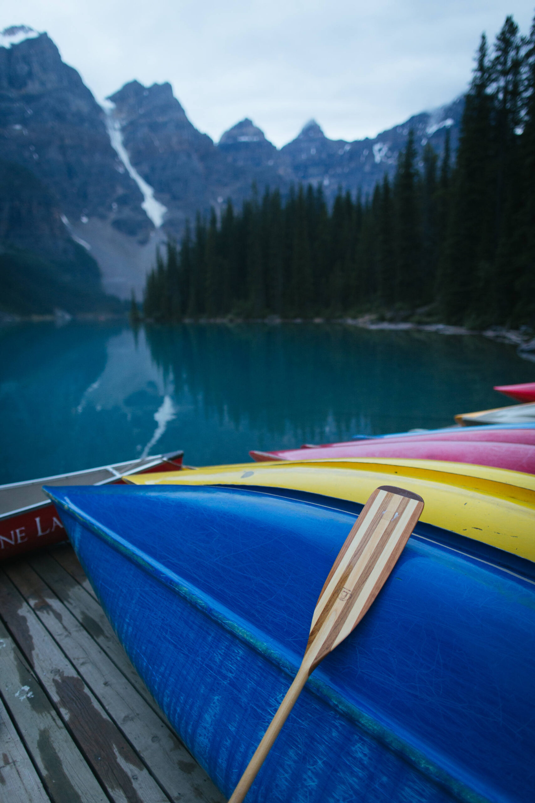 Canoeing Lake Moraine Discover the Canadian Wilderness