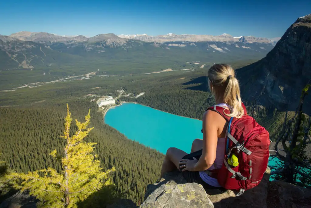 hiking abounds in banff in the summer