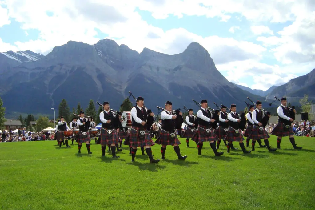 Canmore Highland Games Opening